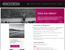 Tablet Screenshot of bergstroms.org